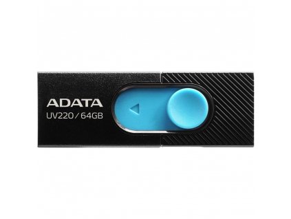 ADATA Flash Disk 64GB UV220 černá  Nevíte kde uplatnit Sodexo, Pluxee, Edenred, Benefity klikni