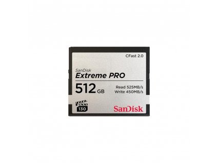 SanDisk CFAST Extreme Pro 2.0 VPG130 paměťová karta 512GB  Nevíte kde uplatnit Sodexo, Pluxee, Edenred, Benefity klikni