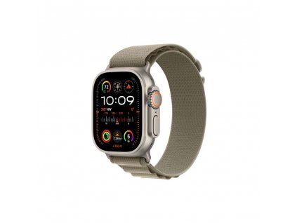 Apple Watch Ultra 2 49mm titanová s olivovým alpským tahem L  Nevíte kde uplatnit Sodexo, Pluxee, Edenred, Benefity klikni