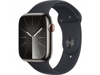 Apple Watch Series 9 Cellular 45mm Grafitová ocel s temně inkoustovým sportovním řemínkem M/L  Nevíte kde uplatnit Sodexo, Pluxee, Edenred, Benefity klikni