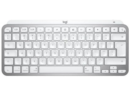 Logitech MX Keys Mini for Mac Wireless Illuminated Keyboard - PALE GREY (US verze)  Nevíte kde uplatnit Sodexo, Pluxee, Edenred, Benefity klikni