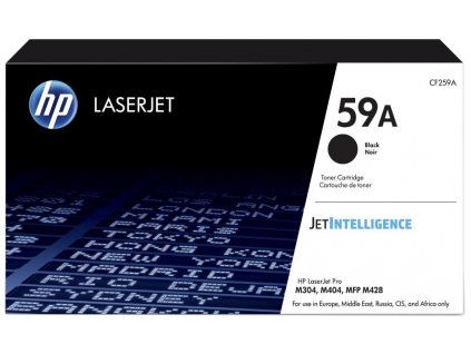 HP toner 59A (černý, 3 000str.) pro HP LaserJet Pro M404, HP LaserJet Pro MFP M428  Nevíte kde uplatnit Sodexo, Pluxee, Edenred, Benefity klikni