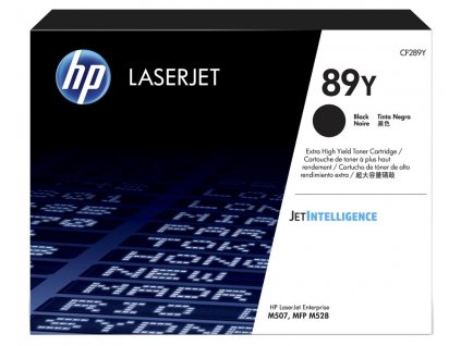HP toner 89Y (černý, 20 000str.) pro HP LaserJet Enterprise M507, M528  Nevíte kde uplatnit Sodexo, Pluxee, Edenred, Benefity klikni