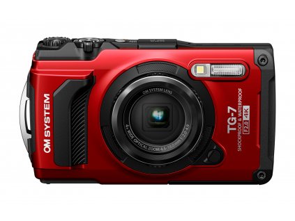 Digitální fotoaparát OM SYSTEM TG-7 red  Nevíte kde uplatnit Sodexo, Pluxee, Edenred, Benefity klikni