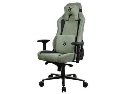 AROZZI herní židle VERNAZZA Supersoft Forest/ látkový povrch/ lesní zelená  Nevíte kde uplatnit Sodexo, Pluxee, Edenred, Benefity klikni