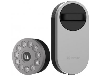 EZVIZ chytrý dveřní zámek + klávesnice DIY/ Bluetooth 3.0/ černo-šedý  Nevíte kde uplatnit Sodexo, Pluxee, Edenred, Benefity klikni