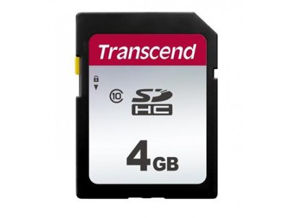 Transcend SDHC 300S 4GB  Nevíte kde uplatnit Sodexo, Pluxee, Edenred, Benefity klikni