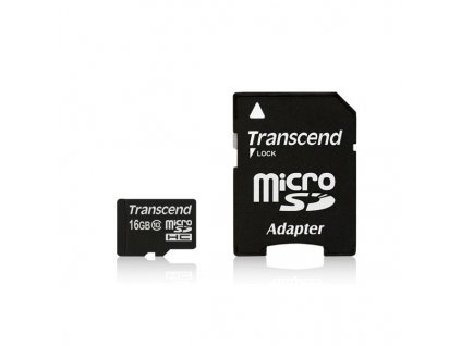 Transcend microSDHC 16GB Class10 (TS16GUSDHC10)  Nevíte kde uplatnit Sodexo, Pluxee, Edenred, Benefity klikni