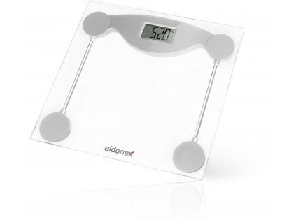 ELDONEX BodyFit digitální osobní váha, stříbrná  Nevíte kde uplatnit Sodexo, Pluxee, Edenred, Benefity klikni