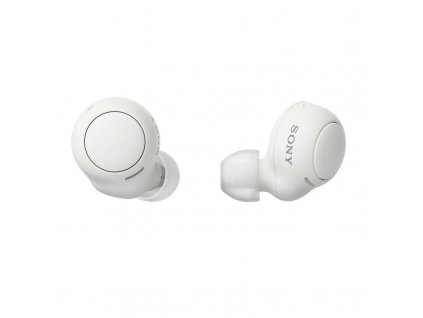 Sony sluchátka WF-C500 bezdrátová, bílá  Nevíte kde uplatnit Sodexo, Pluxee, Edenred, Benefity klikni