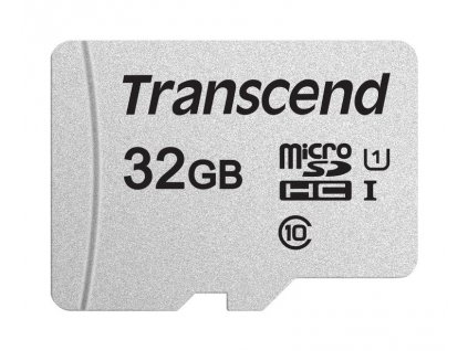 Transcend microSDHC 300S 32GB UHS-I  Nevíte kde uplatnit Sodexo, Pluxee, Edenred, Benefity klikni