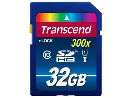 Transcend SDHC 32GB UHS-I 400x Premium (TS32GSDU1)  Nevíte kde uplatnit Sodexo, Pluxee, Edenred, Benefity klikni