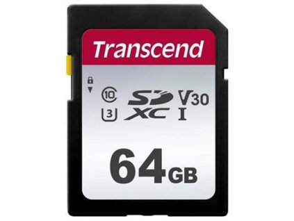 Transcend SDXC 300S 64GB  Nevíte kde uplatnit Sodexo, Pluxee, Edenred, Benefity klikni