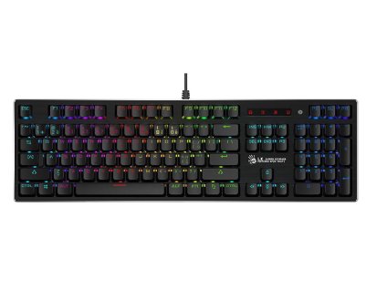 A4tech Bloody B820R mechanická RGB herní klávesnice, USB, CZ, RED SWITCH  Nevíte kde uplatnit Sodexo, Pluxee, Edenred, Benefity klikni