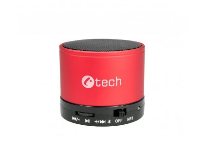 C-TECH SPK-04R Bluetooth reproduktor, červený  Nevíte kde uplatnit Sodexo, Pluxee, Edenred, Benefity klikni