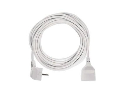 Prodlužovací kabel 10 m / 1 zásuvka / bílý / PVC / 1,5 mm2  Nevíte kde uplatnit Sodexo, Pluxee, Edenred, Benefity klikni