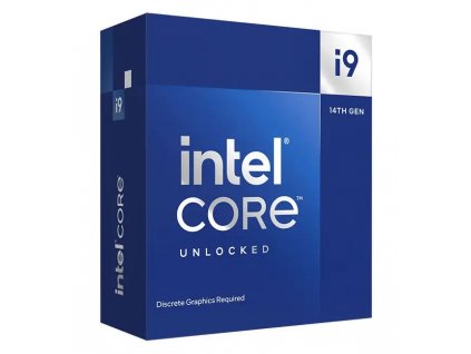 INTEL Core i9-14900KF / Raptor Lake R / LGA1700 / max. 6,0GHz / 8P+16E/32T / 36MB / 125W TDP / bez VGA / BOX  Nevíte kde uplatnit Sodexo, Pluxee, Edenred, Benefity klikni