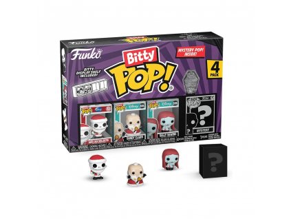 Funko Bitty POP! Disney: TNBC- Santa Jack 4 pack  Nevíte kde uplatnit Sodexo, Pluxee, Edenred, Benefity klikni