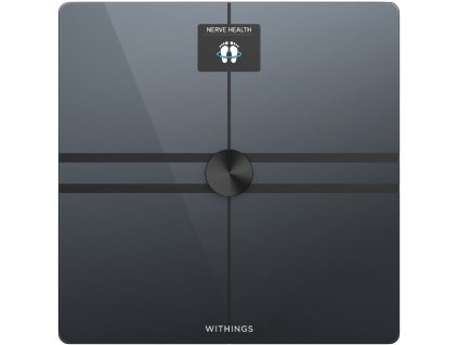 Withings Body Comp Complete Body Analysis chytrá Wi-Fi váha černá  Nevíte kde uplatnit Sodexo, Pluxee, Edenred, Benefity klikni