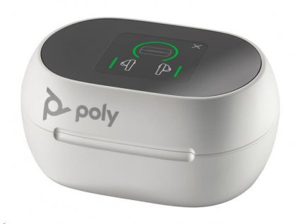 Poly bluetooth headset Voyager Free 60+, BT700 USB-A adaptér, dotykové nabíjecí pouzdro, bílá  Nevíte kde uplatnit Sodexo, Pluxee, Edenred, Benefity klikni