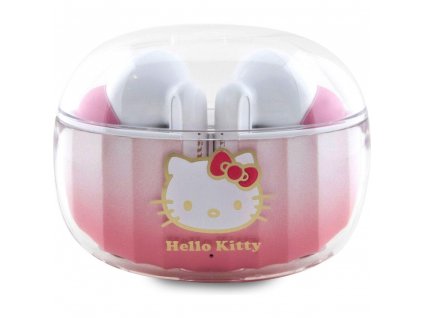 Hello Kitty True Wireless Kitty Head Logo bezdrátová sluchátka růžová  Nevíte kde uplatnit Sodexo, Pluxee, Edenred, Benefity klikni