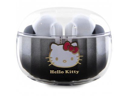Hello Kitty True Wireless Kitty Head Logo bezdrátová sluchátka černá  Nevíte kde uplatnit Sodexo, Pluxee, Edenred, Benefity klikni