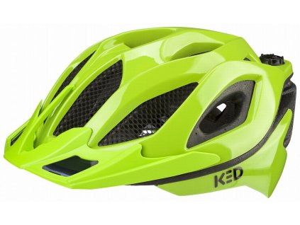 přilba KED Spiri Two M green glossy 52-58 cm (Barva zelená, Velikost M)