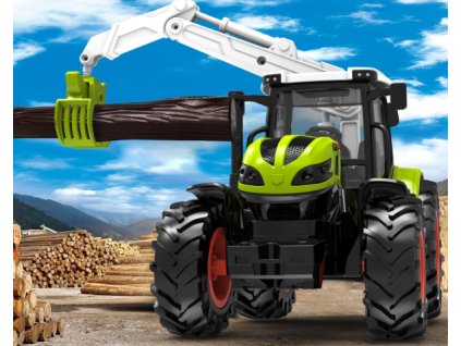 RC traktor s drapákem na nakládání dřeva  Nevíte kde uplatnit Sodexo, Pluxee, Edenred, Benefity klikni