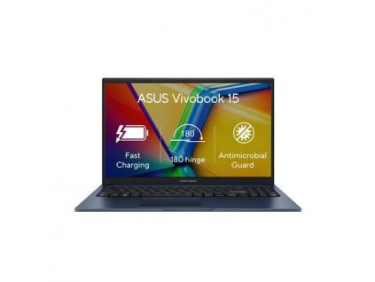ASUS Vivobook 15/X1504ZA/i3-1215U/15,6"/FHD/8GB/512GB SSD/UHD/W11H/Blue/2R, X1504ZA-BQ092W
