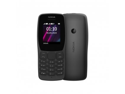 Nokia 110 TA-1192 DS černá bez CZ  Nevíte kde uplatnit Sodexo, Pluxee, Edenred, Benefity klikni