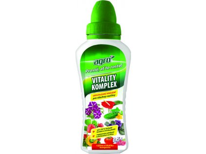 Hnojivo Agro Vitality Komplex kapalný 0.5 l  Nevíte kde uplatnit Sodexo, Pluxee, Edenred, Benefity klikni