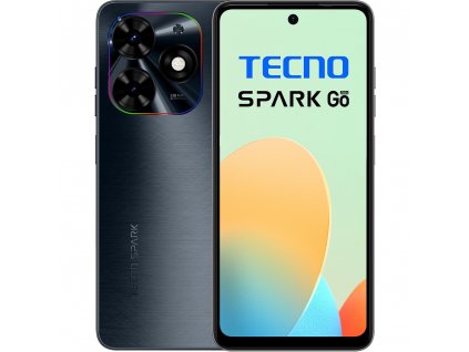 Tecno Spark Go 2024 4GB/128GB, černý  Nevíte kde uplatnit Sodexo, Pluxee, Edenred, Benefity klikni