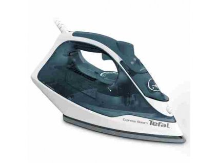 Tefal Express Steam FV2839E0 napařovací žehlička, 2400 W, anti-drip, kropení, bílá / modrá