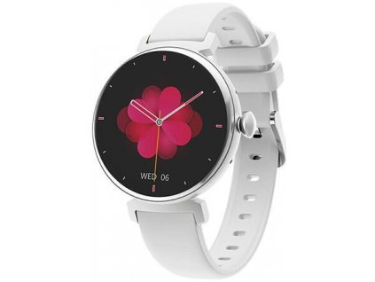 Wotchi AMOLED Smartwatch DM70 – Silver - White