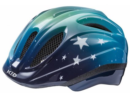 přilba KED Meggy II Trend S/M stars blue green 49-53 cm (Velikost S/M)