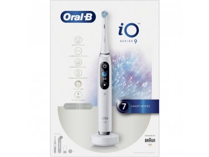 Oral-B iO9 Series elektrický kartáček bílý  Nevíte kde uplatnit Sodexo, Pluxee, Edenred, Benefity klikni