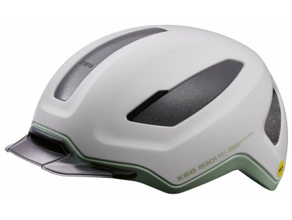 přilba KED Reach DT-1 MIPS M cloud grey light sage matt 54-58 cm (Barva šedá, Velikost M)