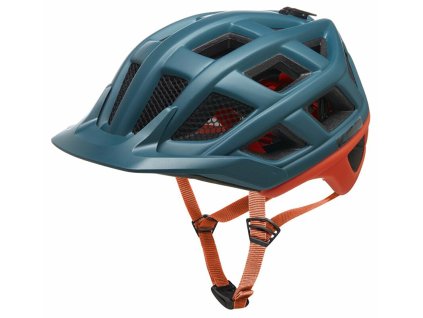 přilba KED Crom M arcadia green orange matt 52-58 cm (Barva zelená, Velikost M)