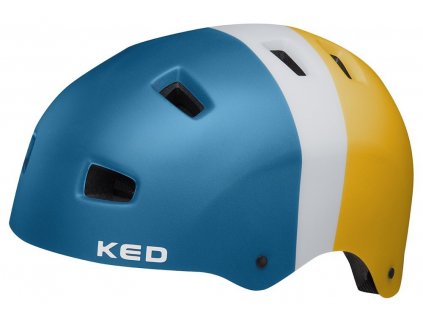 přilba KED 5Forty M 3 colors retro boy 54-58 cm (Barva modrá, Velikost M)