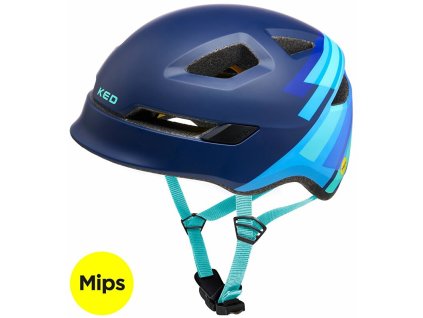 přilba KED Pop Mips S blue 48-52 cm (Barva modrá, Velikost S)