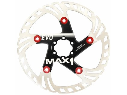 brzdový kotouč MAX1 Evo 203 mm černý (Barva 6 děr, Velikost 203 mm)