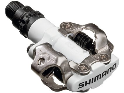 pedály SHIMANO SPD PD-M520W bílé s kufry SM-SH51 v krabičce (Barva bílá, Velikost SPD)