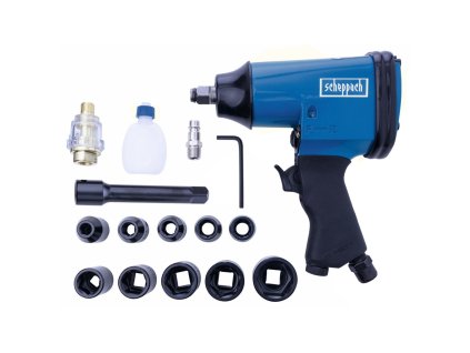Scheppach Pneumatický rázový utahovák 1/2"  Nevíte kde uplatnit Sodexo, Pluxee, Edenred, Benefity klikni