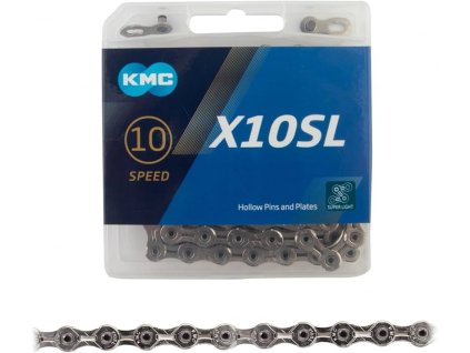 ŘETĚZ KMC X10 SL STŘÍBRNÝ BOX  Nevíte kde uplatnit Benefity obecně, zeptej se info@megabike-cyklo.cz