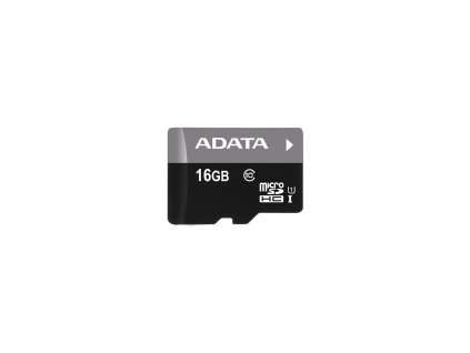 ADATA MicroSDHC paměťová karta 16GB s adaptérem  Nevíte kde uplatnit Sodexo, Pluxee, Edenred, Benefity klikni