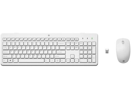 hp 230 klavesnice a mys bezdratova white 3l1f0aa ien451253