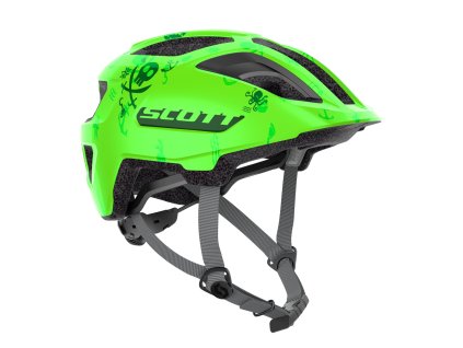 Dětská cyklistická helma SCOTT Spunto Junior (CE) (Color Text fluo green, Size Text 1 size)