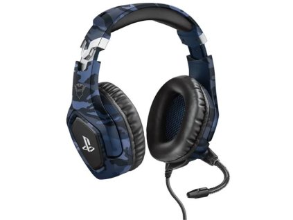 trust gxt 488 forze b ps4 gaming headset playstation modra ien365278