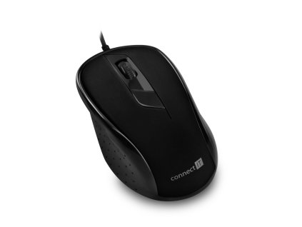 Connect IT CMO-1200-BK optická myš, USB, černá  Nevíte kde uplatnit Sodexo, Pluxee, Edenred, Benefity klikni
