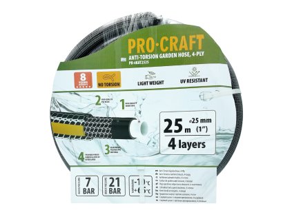 6009 cerno zluta zahradni hadici procraft pr 4kat2525 pr 4kat2525